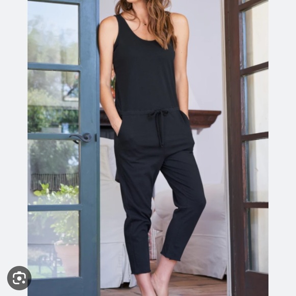 Frank & Eileen Pants - Frank & Eileen Tank Jumpsuit Black Small S